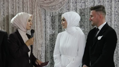 Bakan Göktaş, Çorum'da nikah şahidi oldu