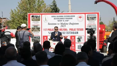 Kütahya'da çiftçilere 229 milyon TL hibe desteği verildi