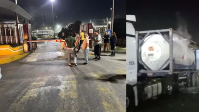 Polisan'da kimyasal sızıntı: "Pencereleri açmayın" uyarısı yapıldı