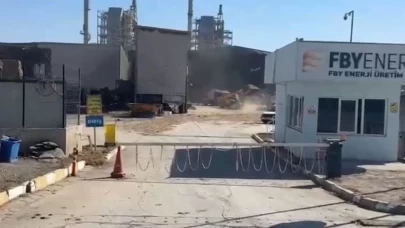 Adana’da enerji fabrikasında yangın!