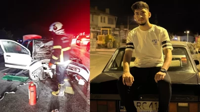 Kastamonu'da otomobil, kum yüklü traktöre çarptı:1 ölü, 5 yaralı