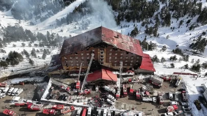 Kartalkaya yangını unutulmadı: 78 çarşafla acı hatırlatıldı