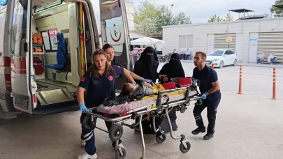 Bursa'da 3. kattan düşen çocuk ağır yaralandı