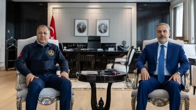 Ali Yerlikaya, Bakan Fidan'ı ziyaret etti