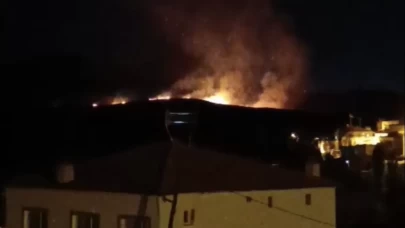 Niğde'de çobanların yaktığı ateş yangına dönüştü