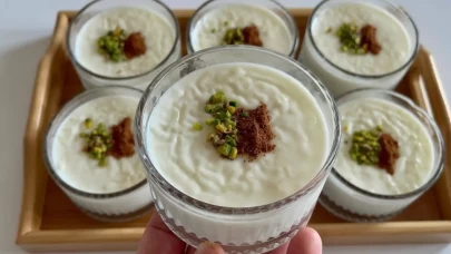 Çay saatlerinizin yeni yıldızı! Kremalı sütlaç