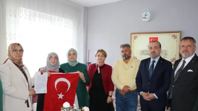 Cumhurbaşkanı Erdoğan'ın "Terörsüz Türkiye" mektubu Kocaeli'deki şehit ailesine ulaştı