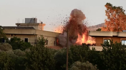 İsrail savaş uçakları Lübnan'ın güneyindeki bazı beldeleri hedef aldı