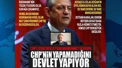 Eski Devlet Bakanı CHP'li Mehmet Sevigen, Özgür Özel'i suçladı: SENDEN KORKMUYORLAR! İDDİALARIN %1'İ DOĞRUYSA EĞER....