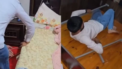 Konya’da cezaevi firarisi baza altında yakalandı