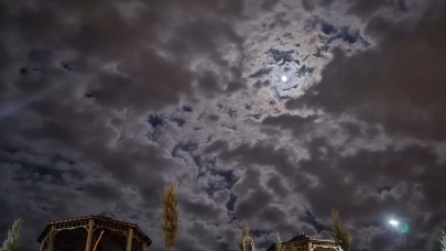 Elazığ'da bulutların görsel şöleni