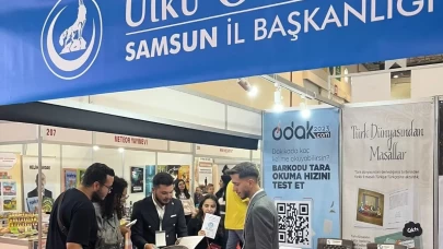 TÜYAP Karadeniz Kitap Fuarı’nda Ülkü Ocakları standına yoğun ilgi