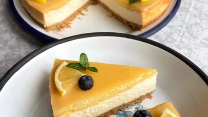Limonlu Cheesecake tarifi: Evde nefis limonlu cheesecake nasıl yapılır?