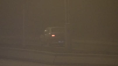 Çankırı’da sis bastırdı! Görüş mesafesi alarm seviyede
