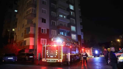 Nevşehir’de evde tehlikeli deneme! Alevler bir anda yükseldi