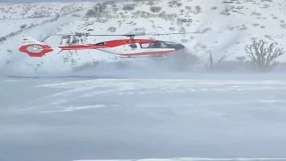 21 yaşındaki genç mezrada rahatsızladı! Helikopter devreye girdi