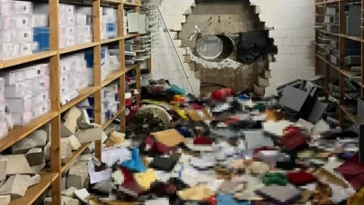 Noel tatilinde filmleri aratmayan banka soygunu