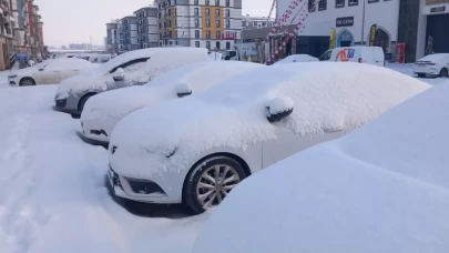 Diyarbakır’da kar esareti: Uçuşlar iptal, yollar kapandı!