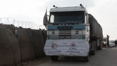 Aynularab’a ikinci yardım konvoyu gönderildi