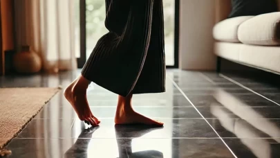 Evde çıplak ayakla dolaşmak zararlı mı?