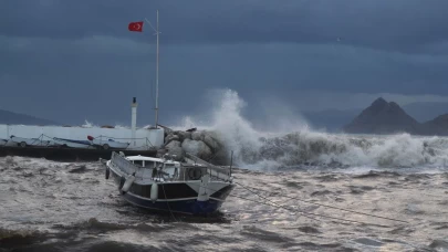 Bodrum-Datça hattında fırtına engeli: Tüm seferler iptal edildi!