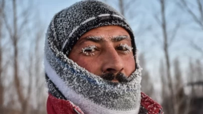 Yüksekova eksi 35,1 dereceyle rekor kırdı