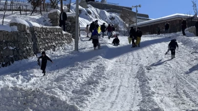 5 günlük kar yağışı sonrası Şırnak’ta muhteşem görüntüler