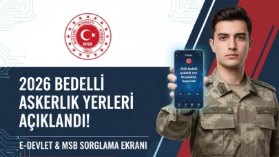 MSB son dakika duyurdu! Gözler e-Devlet’e çevrildi