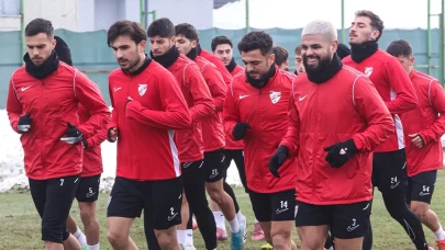 Boluspor, Vanspor FK deplasmanı hazırlıklarını sürdürdü
