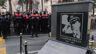 Ali Gaffar Okkan ve 5 polis memuru şehadetlerinin 25. yılında Diyarbakır'da anıldı