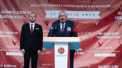 MHP Muğla İl Binası törenle hizmete açıldı