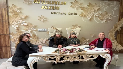 Diriliş Ertuğrul’un Melikşah Alp’i evlendi: Nikaha atla geldiler