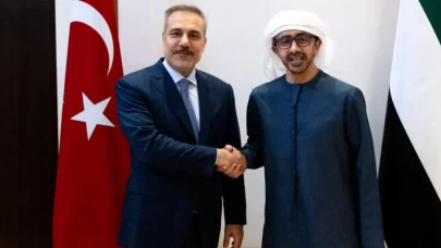 Dışişleri Bakanı Fidan, Abu Dabi'de BAE Devlet Başkanı Muhammed Bin Zayid ile görüştü