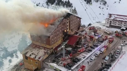 Kartalkaya Otel yangını raporu TBMM Başkanı Kurtulmuş'a sunuldu