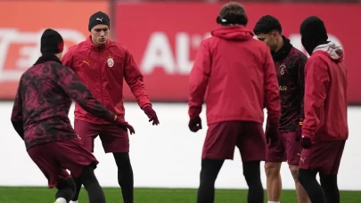 Galatasaray, Atletico Madrid maçı hazırlıklarını sürdürdü