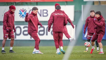 Trabzonspor, Kasımpaşa maçı hazırlıklarına başladı