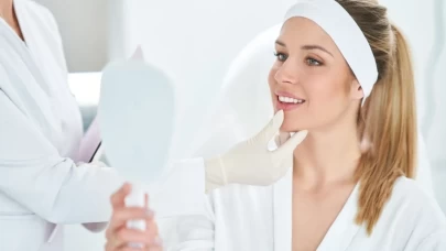 Medikal cilt temizliği detayı