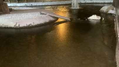 Başkentte ayaz alarmı: Termometreler eksi 11’i gördü, Kuğulu Park dondu