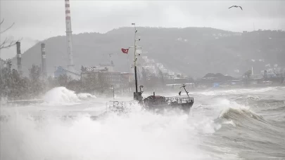 Meteoroloji’den Karadeniz kıyıları için fırtına uyarısı