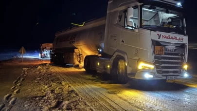 Ardahan’da yoğun kar alarmı: Türkgözü-Posof-Damal yolunda kısıtlama