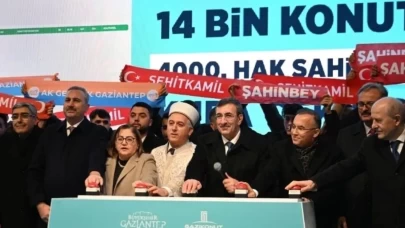 Cumhurbaşkanı Yardımcısı Cevdet Yılmaz’dan Gaziantep’te "Suriye" mesajı: Onların istikrarı bizim geleceğimizdir