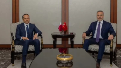 Bakan Fidan, Katar Başbakanı Al Thani ile Ankara’da bir araya geldi