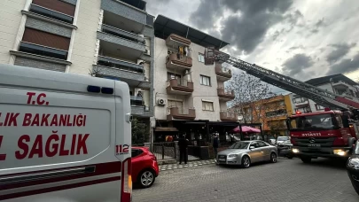 Evli çiftten biri ölü, diğeri baygın bulundu