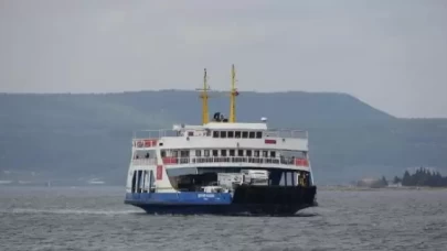 Gökçeada ve Bozcaada feribot seferleri iptal