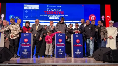 Elazığ’da Yüzyılın Konut Projesi’nde kura çekimi