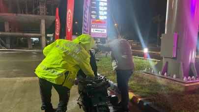 Antalya'da motosiklet kazasında sürücü 4.00 promil alkollü çıktı! Ağır fatura kesildi