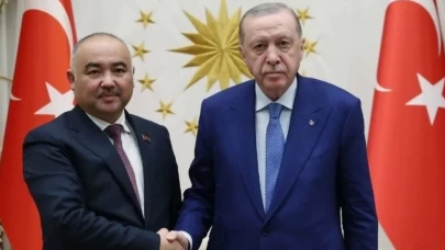 Cumhurbaşkanı Recep Tayyip Erdoğan, Kırgızistan Meclis Başkanı Uulu'yu kabul etti