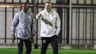 Thorsten Fink, Samsunspor’daki ilk antrenmanına çıktı