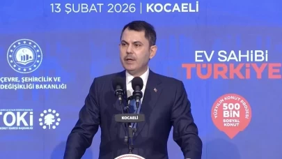 Murat Kurum Kocaeli’de konuştu: “455 bin konut bitti, yalan siyaseti çöktü”