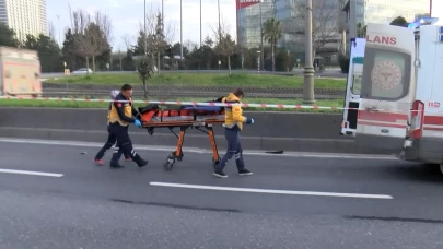 Avrupa Otoyolu'nda zincirleme kaza dehşeti